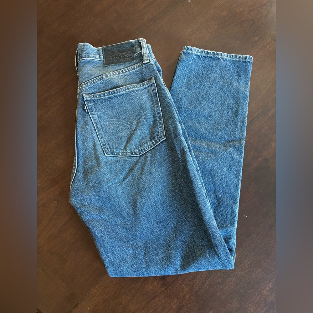 Levi's Blue Straight Leg Women's Jeans